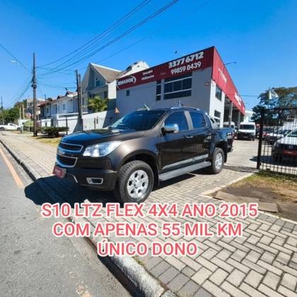 CHEVROLET S10 2.5 LTZ 4X4 CD 16V FLEX 4P MANUAL